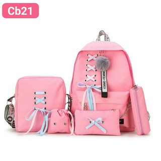 SET BALO 4 MÓN BALO THẮT NƠ DÂY XÍCH CB21