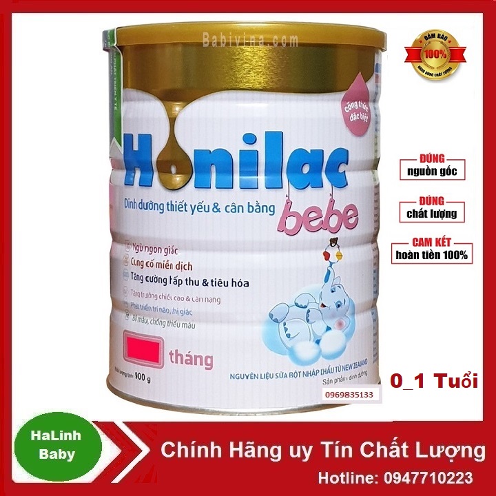 Sữa Honilac bebe hộp 900g [Date 2023]