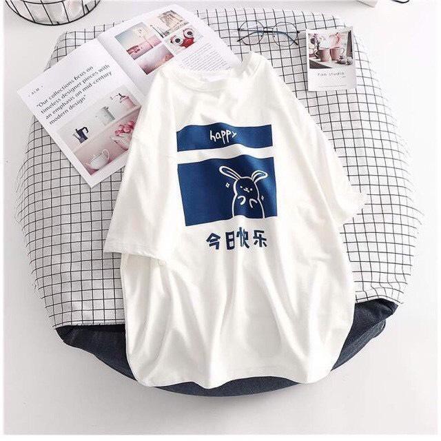 Áo phông form rộng tay lỡ unisex - Áo thun họa tiết đáng yêu - Sỉ áo thun số lượng lớn