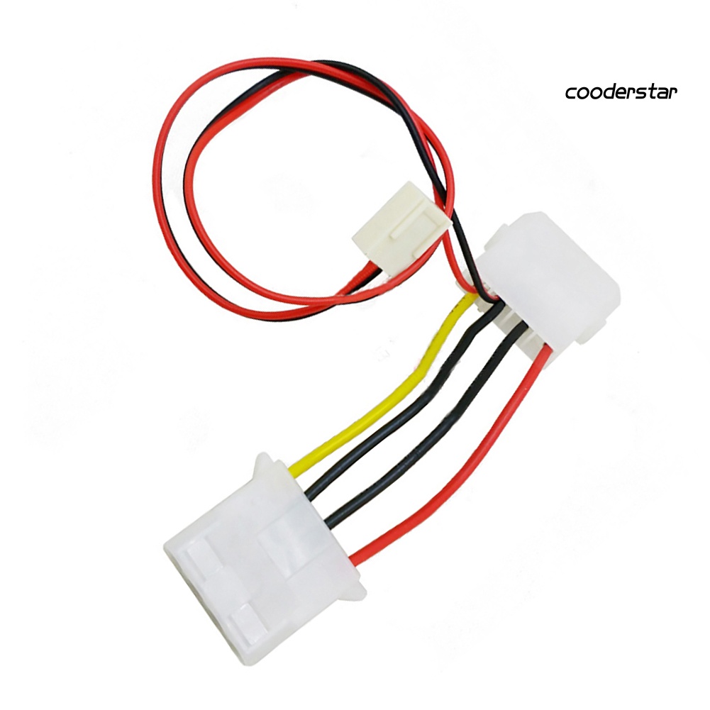 Dây Cáp Chuyển Đổi Nguồn 3 Pin Female Sang 4 Pin Cho Quạt Pc