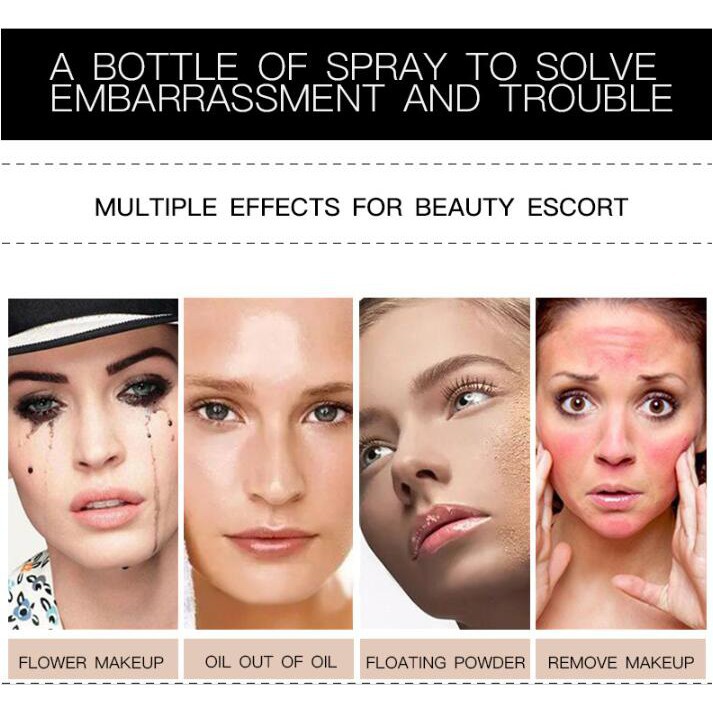 Xịt khoáng cấp ẩm Pudaier dung tích 30ml hỗ trợ trang điểm