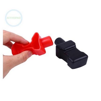 Nắp Đậy cục chống nước chạm chập mạch 12V bao cọc bình điện accu Cao su acquy đầu chụp bụi ắc quy đề Xe Hơi ô tô