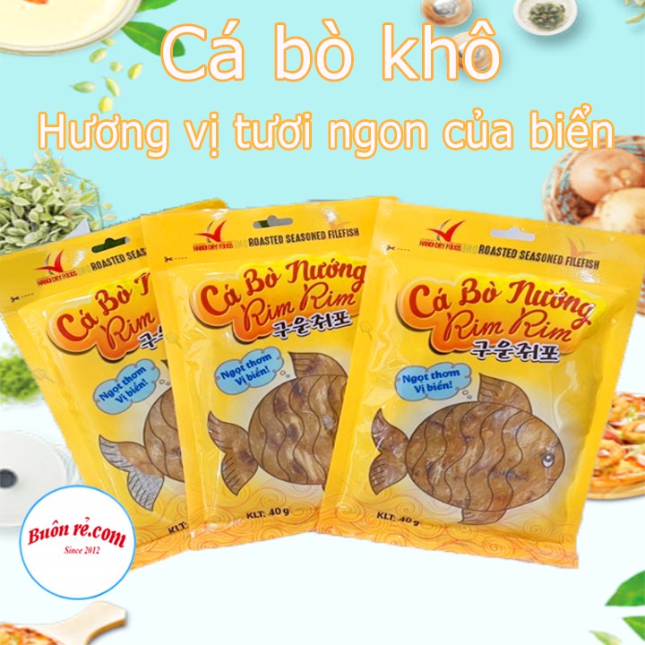 Cá bò khô nướng Rim Rim - ngọt thơm vị biển - Buonrecom - 01238 | BigBuy360 - bigbuy360.vn
