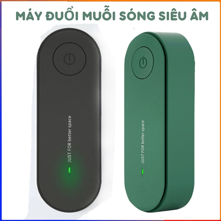 Máy đuổi muỗi - máy đuổi côn trùng bằng sóng siêu âm an toàn cho sức khoẻ không gây ồn thông minh