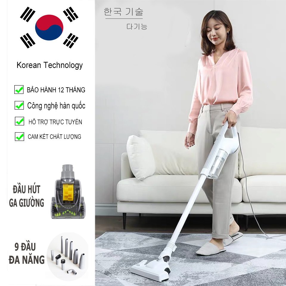 Máy Hút Bụi Gia Đình công nghệ lốc xoáy mới LF11 9 Đầu Hút Công Suất 700W Chính Hãng Bảo Hành 12 tháng a VT161