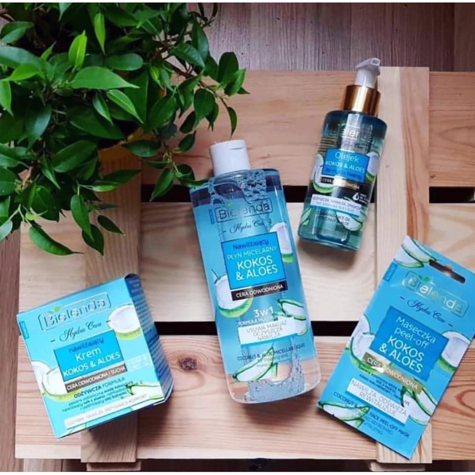 Xịt Khoáng Dưỡng Ẩm Chiếu Xuất Dừa Và Lô Hội, Cân Bằng Độ PH, Săn Chắn Da Khô - Bielenda 200ml | BigBuy360 - bigbuy360.vn