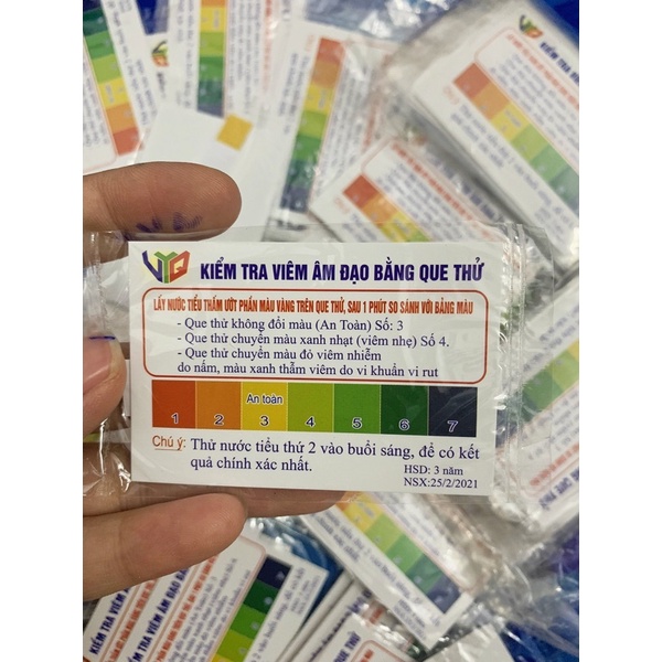 10 Que thử viêm phụ khoa chính xác -Date mới