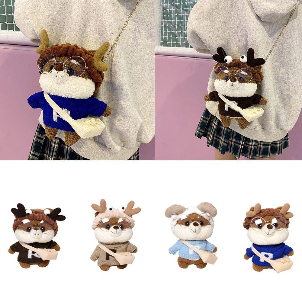 PINEVN Túi Xách Nhung Phối Lông Thời Trang Mùa Hè Cho Nữ