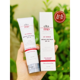 [Made in U.S.A] Elta Md Kem Chống Nắng (KCN) Elta Md UV Shield Broad-Spectrum SPF 45 (Face And Body Sunscreen) - 85g