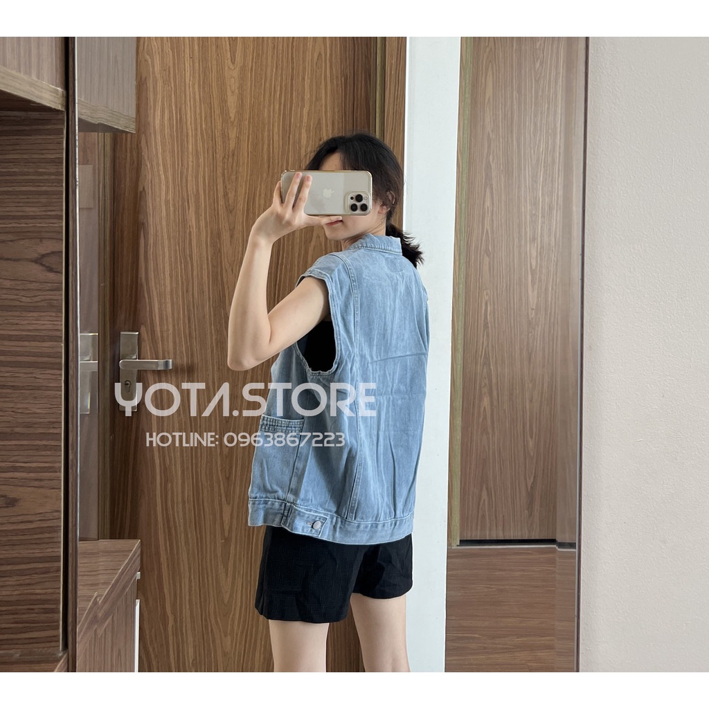 Áo khoác jeans gile - GL01