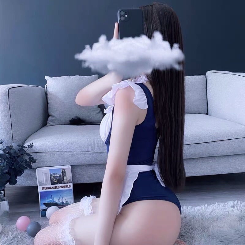 Đồ ngủ sexy, đồ ngủ cosplay hầu gái sexy gợi cảm ST38