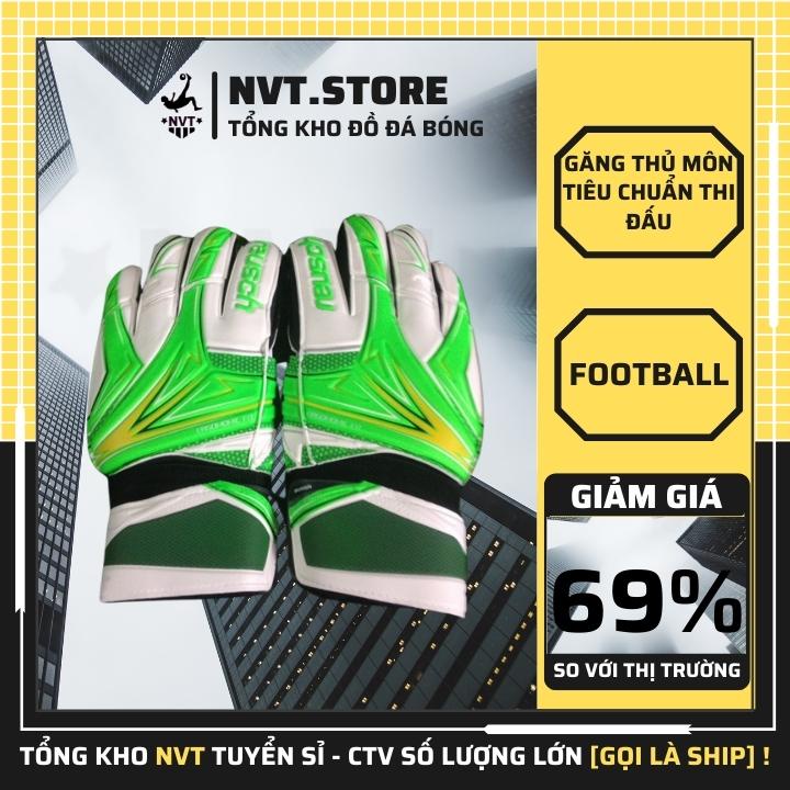 Găng tay thủ môn bảo vệ đốt tay có xương giá rẻ, bao tay bắt thủ môn reusch dành cho người lớn chống thấm - NVT.store.vn