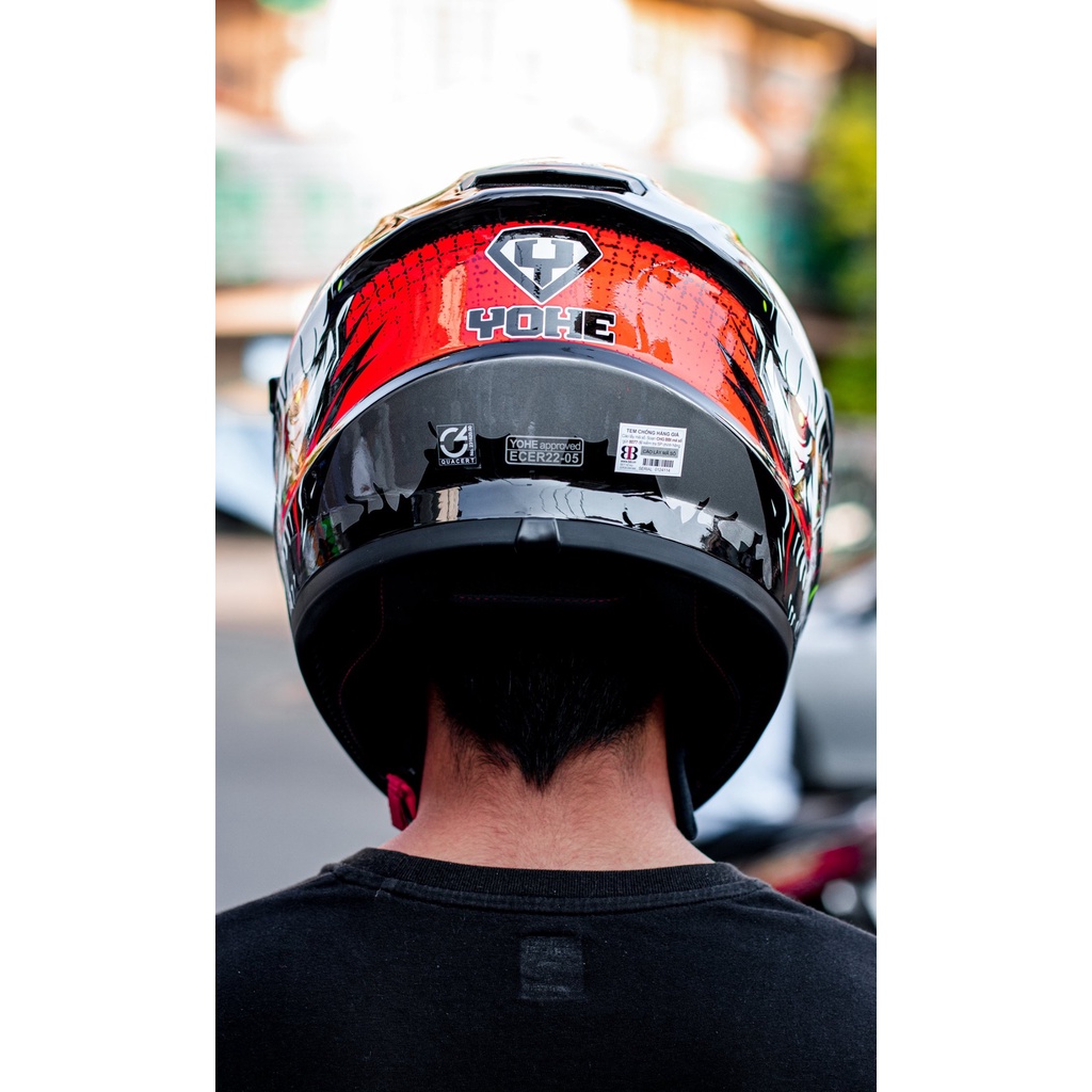 MŨ BẢO HIỂM FULLFACE YOHE 981 2 KÍNH HOT NEW 2019 - Tapu Shop