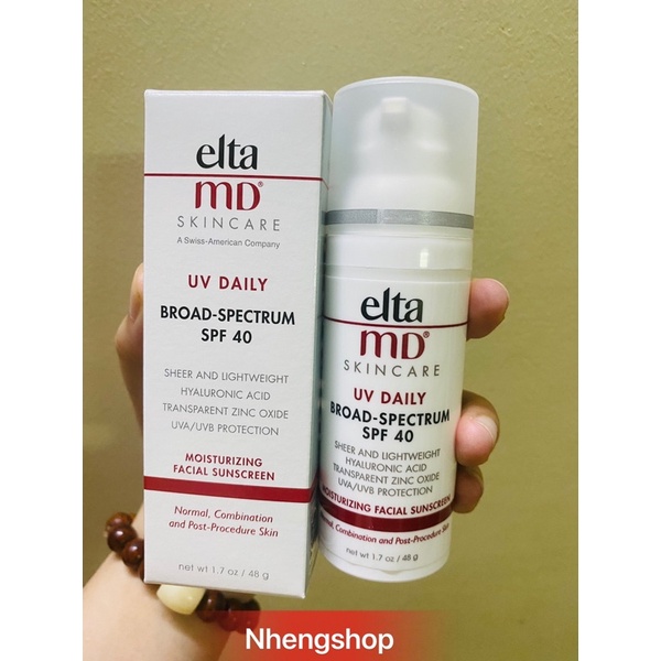 [Spf40] Kem chống nắng Elta MD Spf40 cho da thường đến da khô