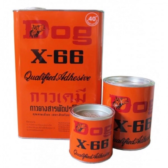 Keo Dog X66 dính thảm, da, cao su, màng nhựa với gỗ, formica 200ml