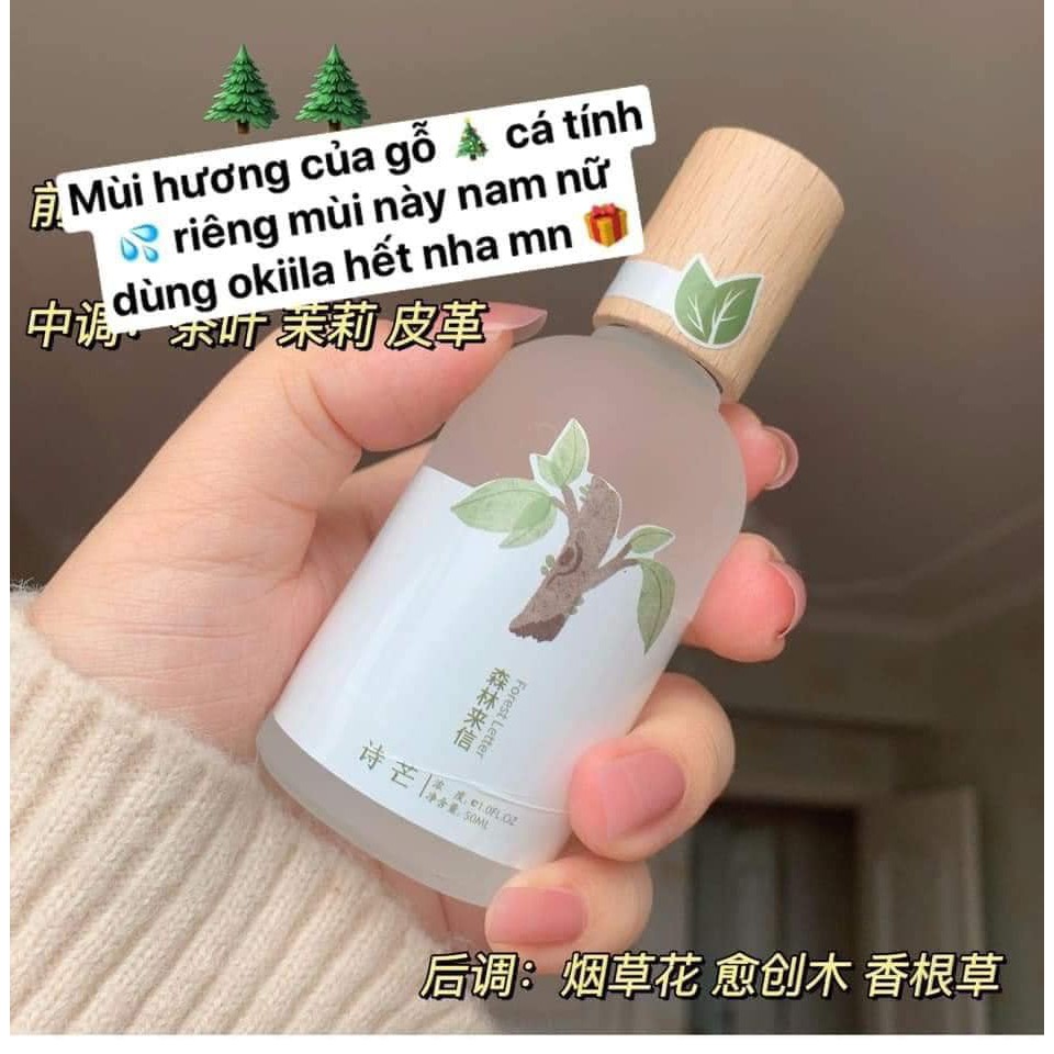 Nước Hoa Body Mist Shimang Mẫu Mới Nắp Gỗ Thân Thủy Tinh- Đủ Mùi- Thơm Tự Nhiên | BigBuy360 - bigbuy360.vn