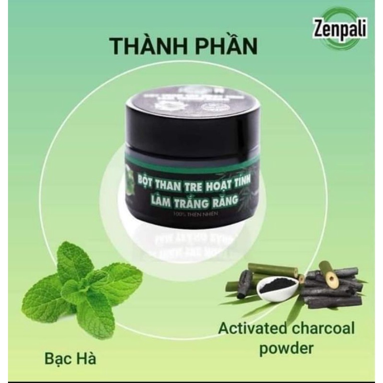 bột than tre hoạt tính zenpali