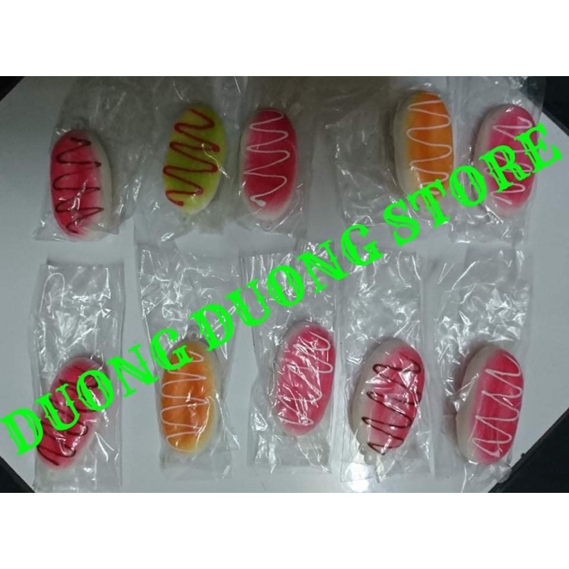 ĐỒ CHƠI SQUISHY MINI BÁNH NƯỚNG VÀ BÁNH MÌ