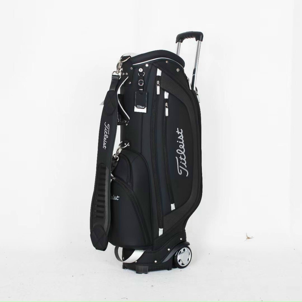 Túi Gậy Golf Titleist Nắp Mềm, Có Bánh Xe Và Tay Kéo- Golf Bag