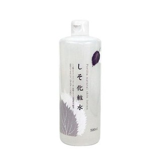 Nước hoa hồng lá tía tô Nhật Perilla Natural Skin Lotion Toner cấp ẩm, sẽ khít lỗ chân lông - 500ml