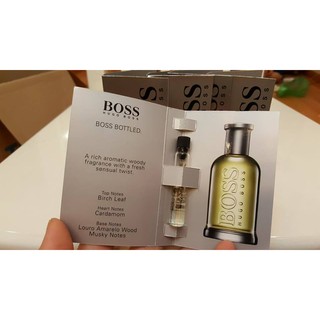 Vial nước hoa Boss Botled cho nam
