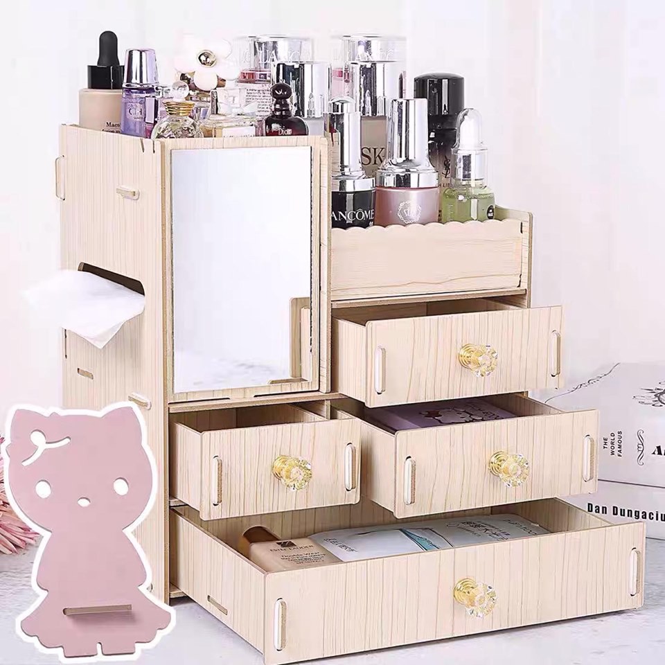 Tủ Đựng Đồ Trang Điểm Sang Chảnh