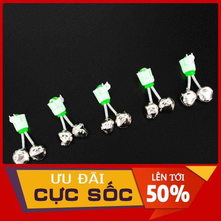 Combo 3 chuông nhựa báo cá chuyên dùng câu LANCER ,CÂU NGÂM cực nhạy