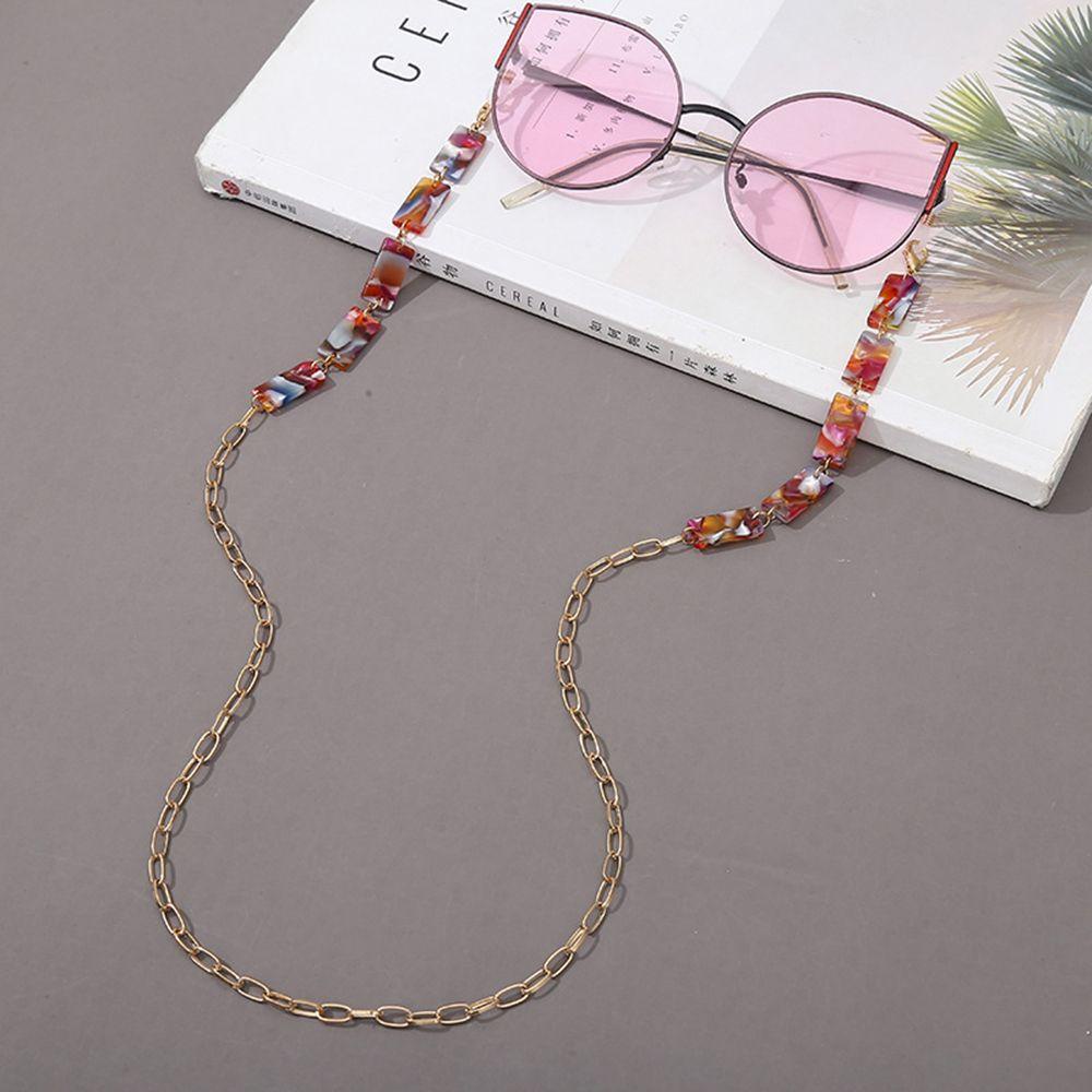 Vòng cổ Mặt Acrylic Họa Tiết Da Báo Dễ Thương