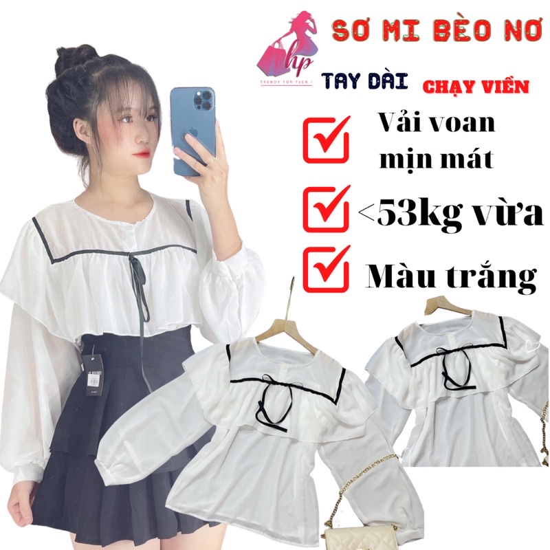 Áo sơ mi nữ đẹp tay ngắn kiểu hàn quốc màu trắng đen đi học đi công sở rất phong cách nổi bật-A38