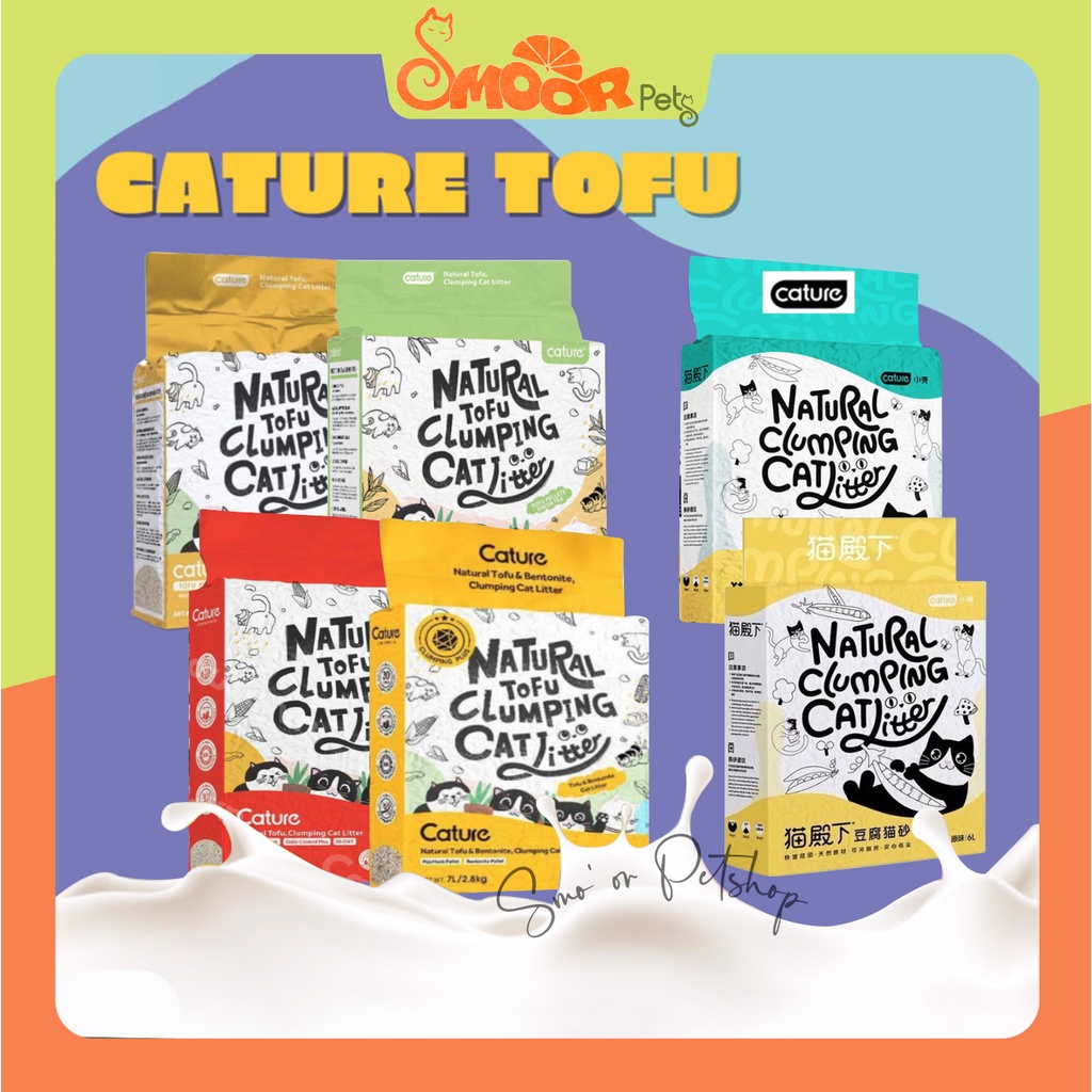 Cát đậu nành Cature Tofu siêu thơm siêu vón - Cát vệ sinh cho mèo
