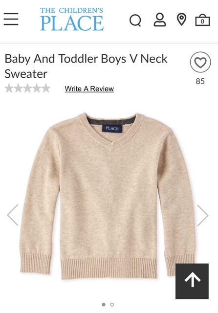 Áo len bé trai VNXK