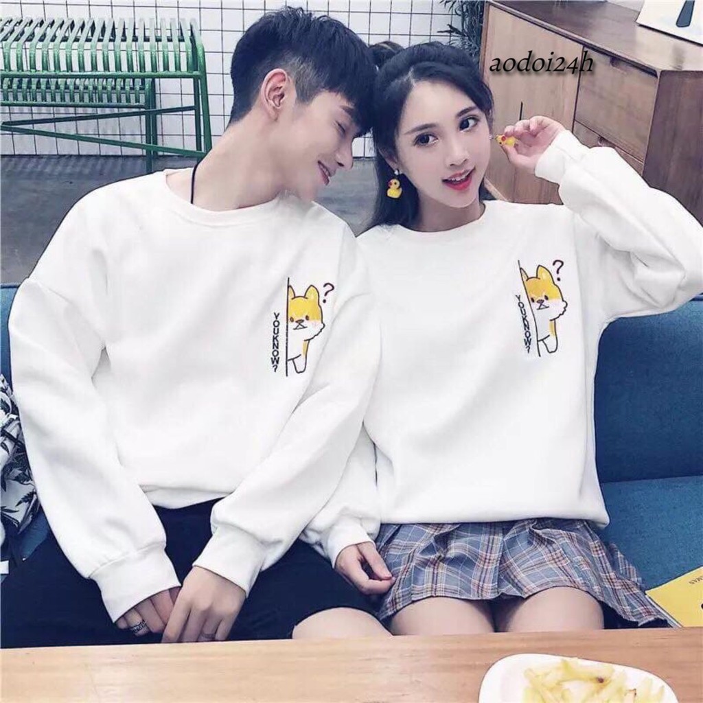 áo đôi thu đông đẹp nhất