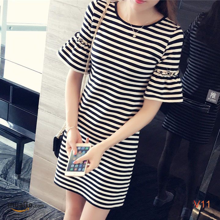 Váy ôm ngắn sexy,đầm thun sọc ôm,ĐẦM ÔM SỌC NGANG,ĐẦM ÔM BODY SỌC - V11
