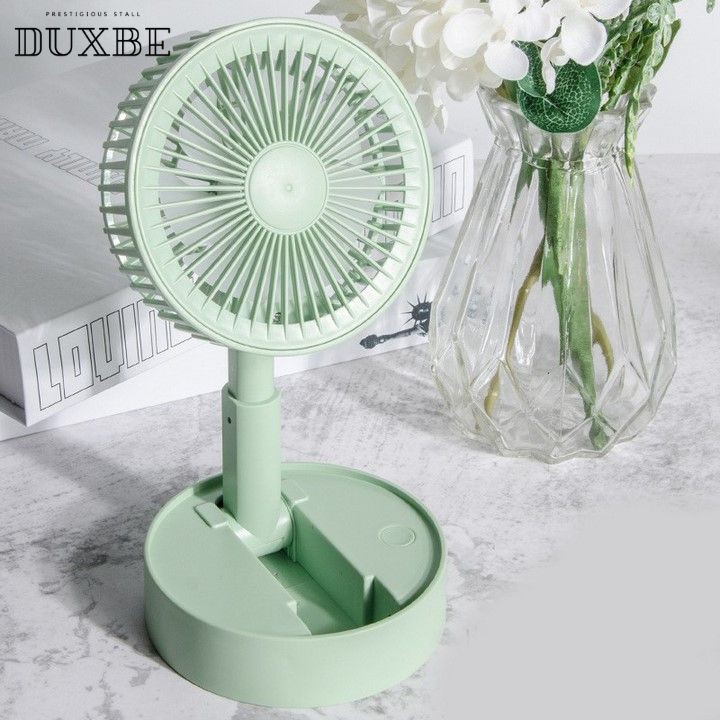 Quạt Mini Để Bàn Sạc Tích Điện Gấp Gọn USB Fan A9, Siêu Tiện Dụng Cho Mùa Hè 2021 [DuxBe Store]