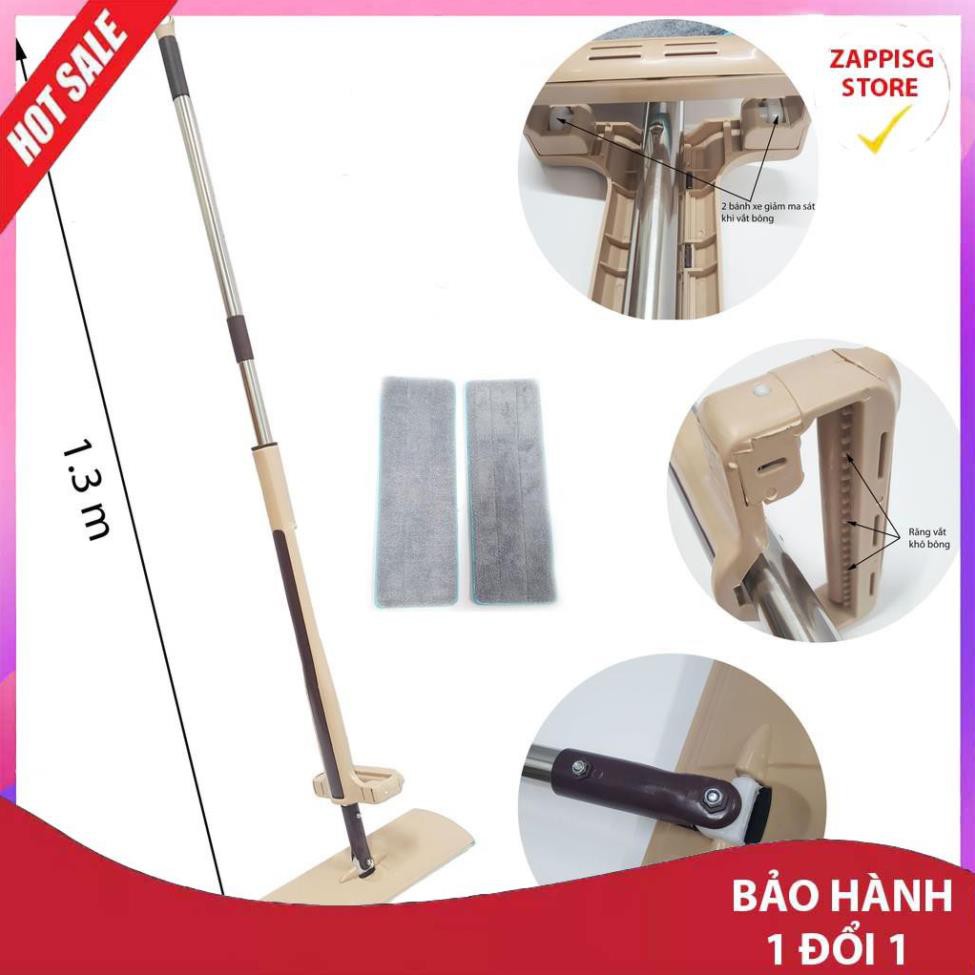 Sale Cây lau nhà thông minh tự vắt,Chổi lau nhà tự vắt Spin Mop  - Bảo hành 1 đổi 1