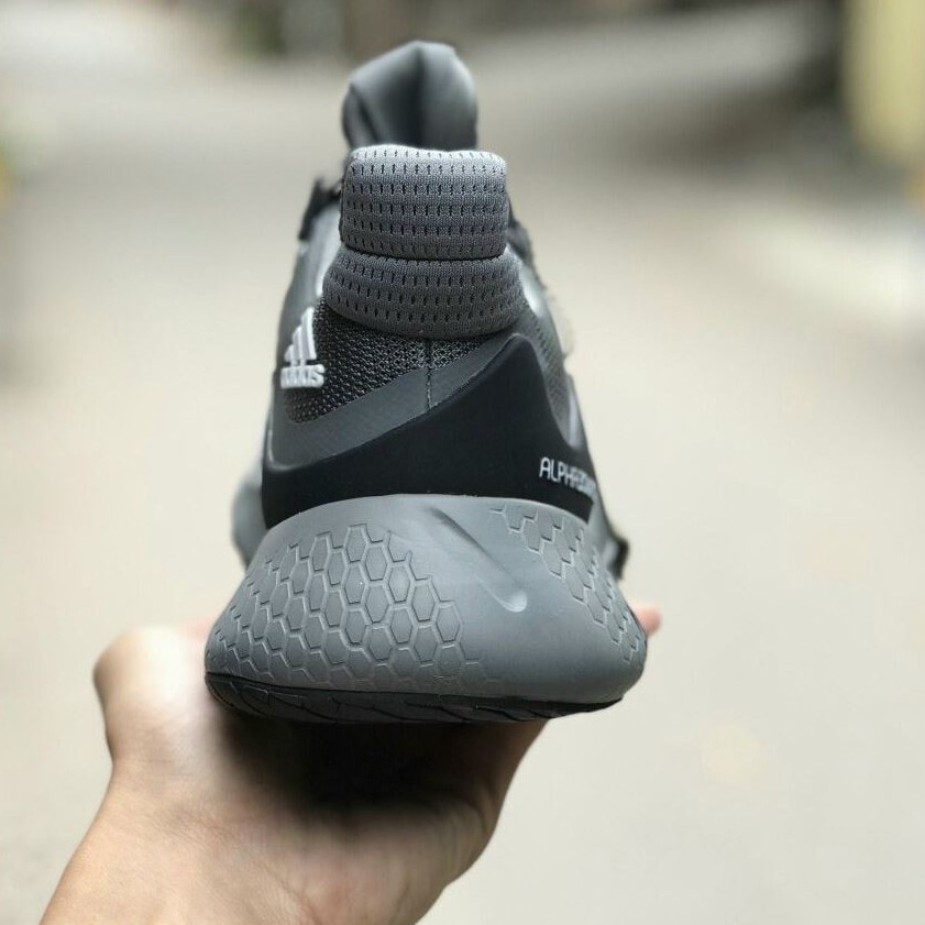 Giày Alphabounce Instinct M Xám Full Bản Trung Cao Cấp Nam Nữ Alpha Grey Giao Nhanh - Giày Tốt Official