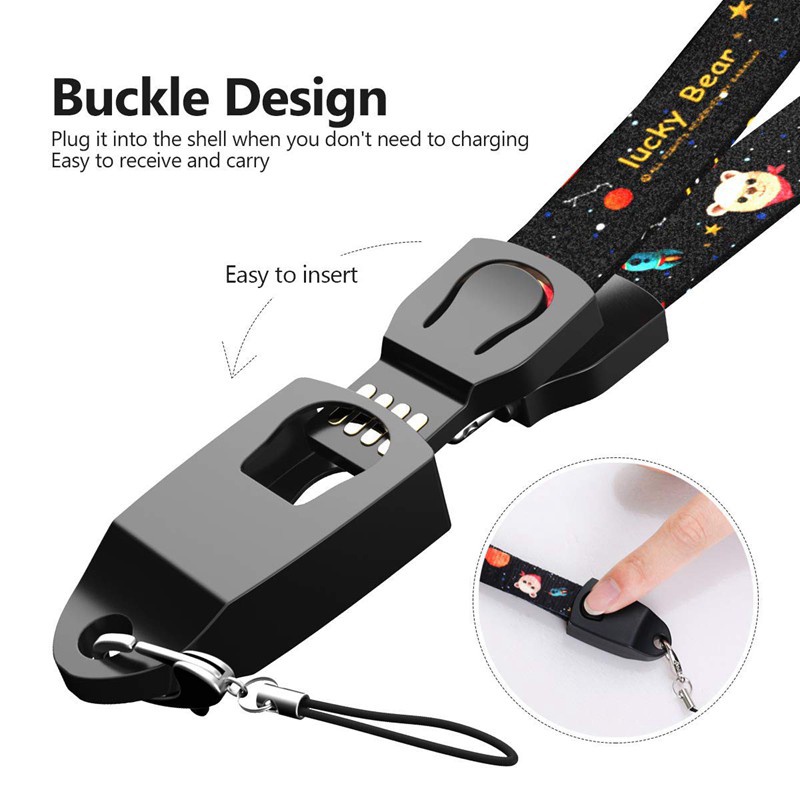 Dây Cáp Sạc / Truyền Dữ Liệu Micro Usb/i/Type C 2 Trong 1 30CM 85CM