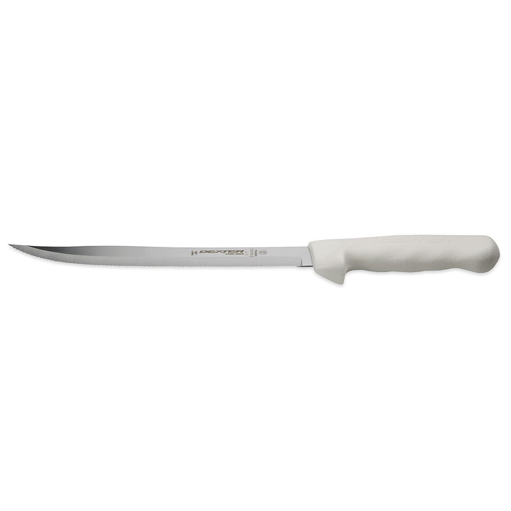 Dao Đa Năng Dao Thái Thịt Đông Lạnh, Cắt Cá, Bổ Trái Cây Vỏ Cứng Trơn Lưỡi 230 mm Dexter Russell USA