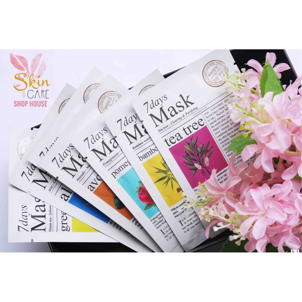 Mặt Nạ 7 Ngày Tinh Chất Thiên Nhiên Ariul 7days Mask 20g