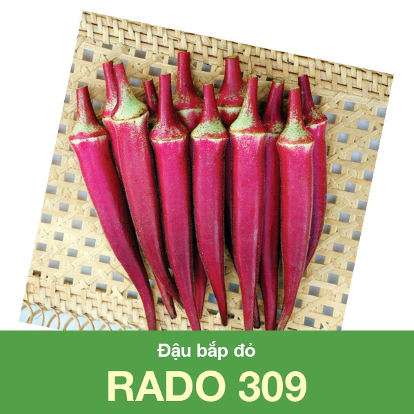Hạt giống đậu  bắp đỏ RADO 309 (2gr)