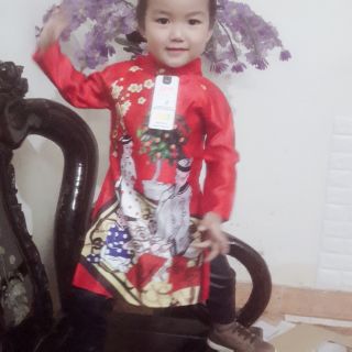 Com bo 2 áo dài ông đồ
