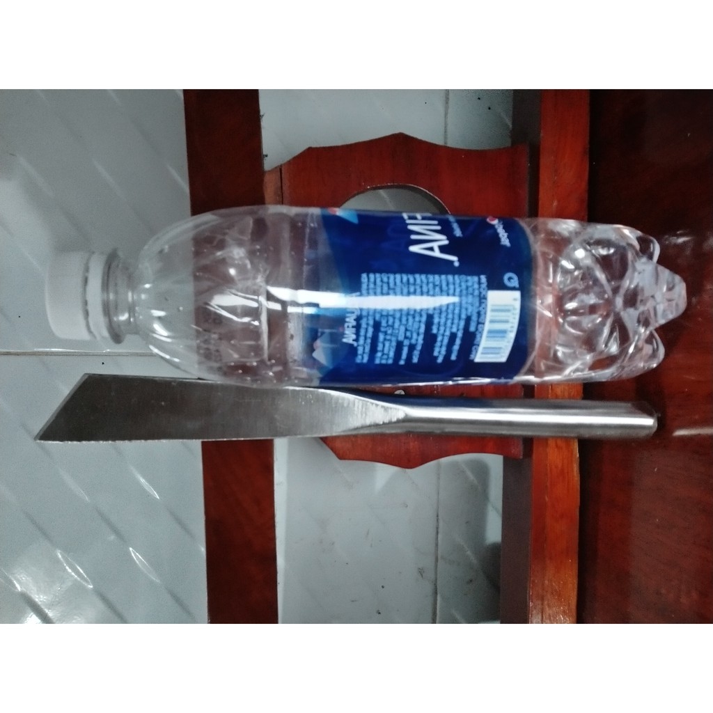 Dao khui sầu riêng cán tròn inox 24cm