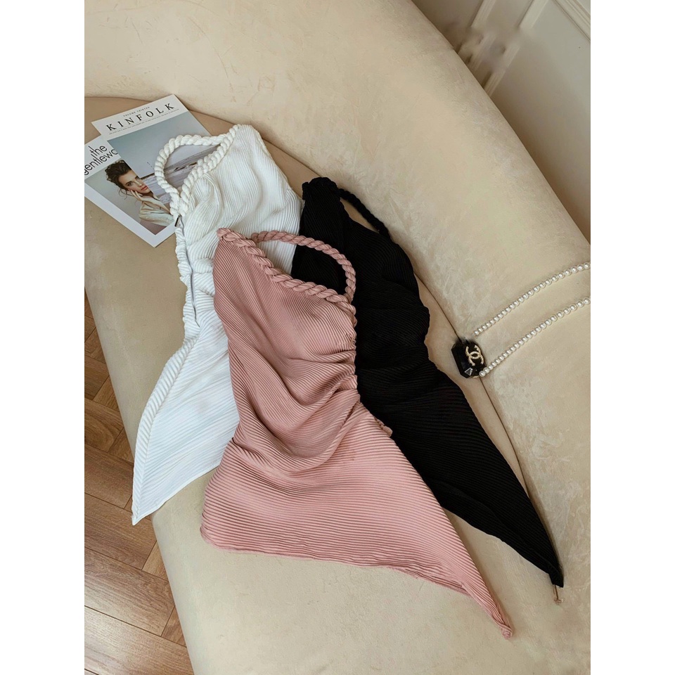 Aó Lệch Vai Dây Thường