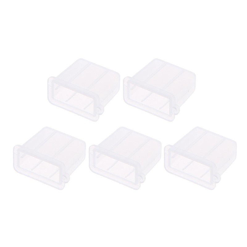 Set 5 vỏ bọc nút bịt chống bụi cổng usb type a tiện dụng