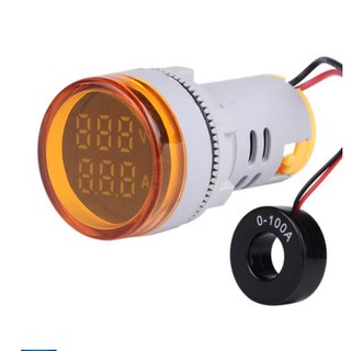 Đèn báo hiển thị kép volt ampe