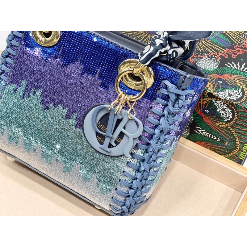 Túi xách Diỏr lady blink blink siêu xinh sz 17 hàng order