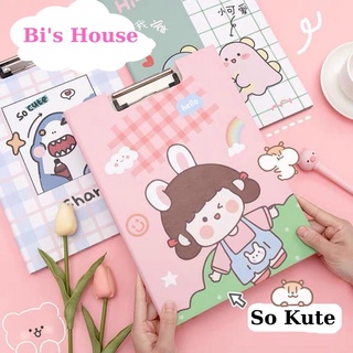 Kẹp Tài Liệu A4 / Trình Ký Kết Hợp Thước Kẻ Họa Tiết Cute Cho Học Sinh File Kẹp Giấy Bìa Trình Kí Dễ Thương