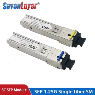 Mô đun có công tắc 1 chế độ 1.25G SC BiDi 1310nm/1550nm WDM 5KM/20KM SFP DDM