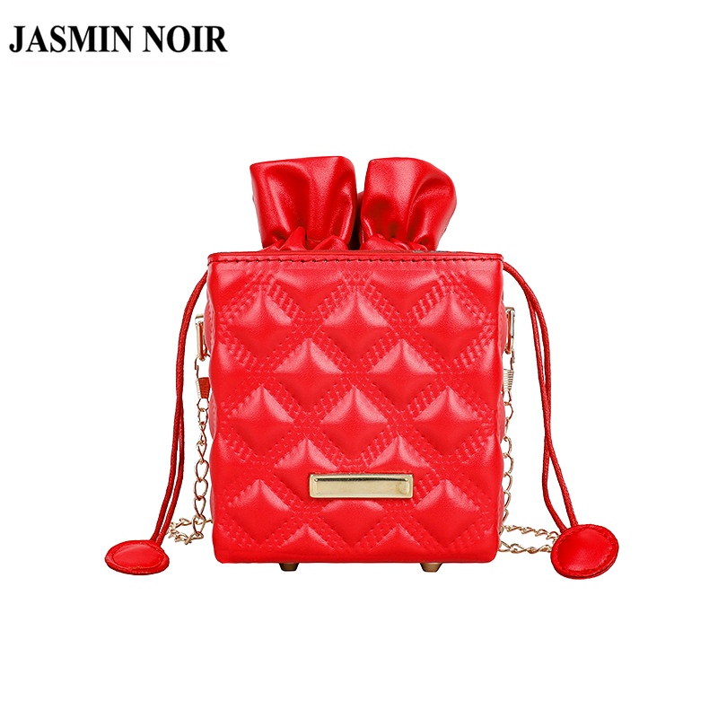 Túi đeo chéo JASMIN NOIR bằng da PU thời trang cho nữ