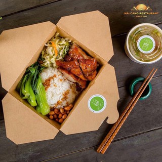 Hộp giấy nâu kart nắp cài chéo ( 50 cái/gói )